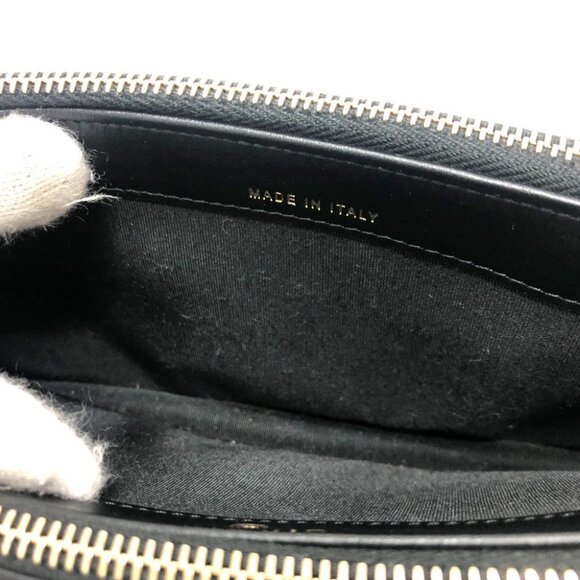 CHANEL CC filigree Bicolor Wallet Long Wallet Wallet Chain - Picture 7 of 16